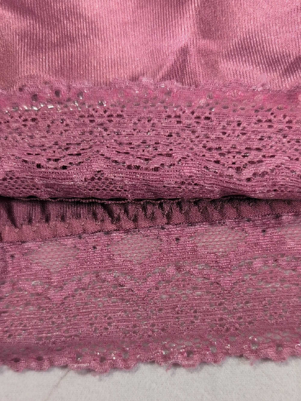 Ruby Ribbon Pin-Up Cami Level 4 Support Size 42 in Mesa Rose - Picture 5 of 7